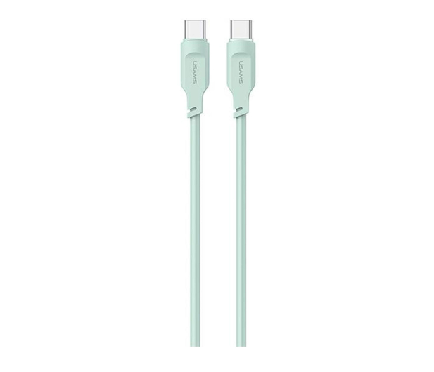 USAMS Kabel USB-C/USB-C 100W 1,2m Port Display zielony - 1569062 - zdjęcie